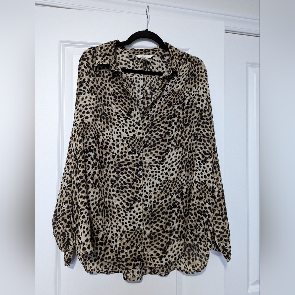 Fabulous Leopard Print Blouse